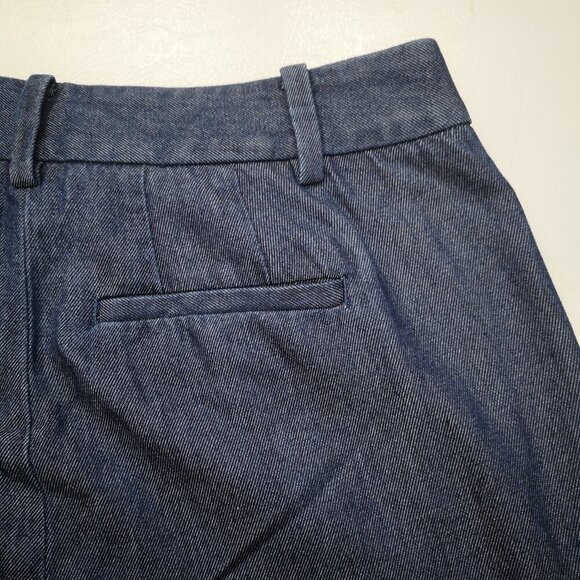 Talbots Petite Weston Pant Dark Wash Ladies Size 8P Pleated Front Pants/Jeans - Picture 11 of 13